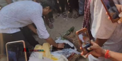 'ചിതയിലേക്ക് എടുക്കല്ലേ ..അവളെ എനിക്ക് ഭാര്യയാക്കണം'; ശവസംസ്കാര ചടങ്ങിനിടെ മരിച്ച കാമുകിക്ക് സിന്ദൂരം ചാര്‍ത്തി യുവാവ്