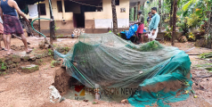 കോഴിക്കോട് വളയത്ത് കിണർ താഴ്ന്നു; പുലർച്ചെയായതിനാൽ അപകടം ഒഴിവായി