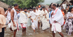 ഉത്തരമേഖലാ ഐജി രാജ്‌പാൽ മീണ കൊട്ടിയൂരിൽ ദർശനം നടത്തി
