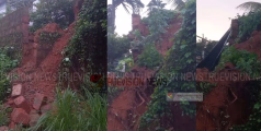 കോഴിക്കോട് പേരാമ്പ്രയില്‍ മതില്‍ ഇടിഞ്ഞു വീണു; ഒഴിവായത് വൻ അപകടം 