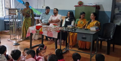വാക്കുകളുടെ പൂക്കാലം; പെരുമുണ്ടച്ചേരി എസ്.വി.എൽ.പി സ്കൂളിൽ വായനാ പരിപോഷണ പദ്ധതി 