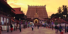 പത്മനാഭസ്വാമി ക്ഷേത്രത്തിൽ 25 ലിറ്റർ പാൽ മോഷ്ടിച്ച ജീവനക്കാരൻ പിടിയിൽ.