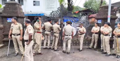 കണ്ണൂരിലെ തെരുവ്നായ ശല്യം: ബിജെപി കോർപറേഷൻ ഓഫീസിലേക്ക് മാർച്ച് നടത്തി.