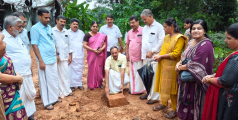 ശിലാസ്ഥാപനം നടത്തി