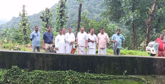 ബാരാപോൾ കനാലിലെ ഗർത്തം ; പ്രതിഷേധം അറിയിച്ച് എ കെ സി സി കുന്നോത്ത് ഫൊറോന