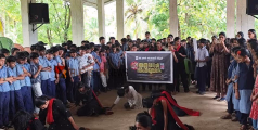 ലഹരിയെ തുടച്ചുനീക്കാം; ലഹരി വിരുദ്ധ ഫ്ലാഷ് മോബുമായി ജി എച്ച് എസ് എസ് ചോറോട്