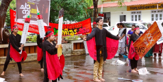  'ചാമ്പക്ക'; ലഹരിവിരുദ്ധ ബോധവത്കരണ നാടകവുമായി ഭിന്നശേഷി വിദ്യാര്‍ഥികള്‍ 