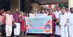ചെന്നലോട്-ഊട്ടുപാറ റോഡിന്റെ നിര്‍മ്മാണ പ്രവൃത്തി പൂര്‍ത്തിയാക്കണം: റോഡിനായി ചുരമിറങ്ങി ജനപ്രതിനിധികള്‍