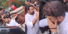 ‘എന്താണ് മോനേ ഇത്.. കണ്ണിലൊക്കെ...’വേദനിച്ച ഭാഗം തടവിക്കൊണ്ട് കാറിലേക്ക്; ചാനൽ മൈക്ക് കണ്ണിൽ തട്ടിയപ്പോൾ മോഹൻലാലിന്റെ പ്രതികരണം