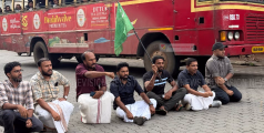 ബിന്ദുവിന്റെ മരണം; മുസ്ലിം യൂത്ത് ലീഗ് പേരാമ്പ്രയില്‍ റോഡ് ഉപരോധിച്ചു