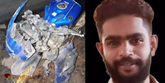 ഇടിച്ച വാഹനം നിർത്തിയില്ല; അങ്കമാലിയിൽ കണ്ടെയ്നർ ലോറിക്ക് പിന്നിലിടിച്ച് ബൈക്ക് യാത്രികനായ യുവാവ് മരിച്ചു
