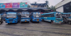 ജന ജീവിതത്തെ വലച്ച് സ്വകാര്യ ബസ് സമരം