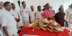 ചെങ്കൊടി ഉയർത്തി സമയസൂചന; വിട പറഞ്ഞത് കമ്യൂണിസ്റ്റ് മൂല്യം മുറുകെ പിടിച്ച തൊഴിലാളി നേതാവ്
