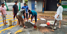വേറിട്ട മാതൃക; പണിമുടക്ക് ദിനത്തിൽ സേവന പ്രവർത്തനളുമായി എസ്‌ഡിപിഐ വളണ്ടിയർ ടീം 