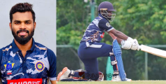 ചരിത്ര നേട്ടം; ട്രിപ്പിൾ സെഞ്ച്വറിയുമായി സച്ചിൻ സുരേഷ്