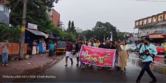 ഗവർണ്ണർക്കെതിരെ എസ്എഫ്ഐ കണ്ണൂർ ഹെഡ് പോസ്റ്റ് ഓഫീസിലേക്ക് മാർച്ച് നടത്തി