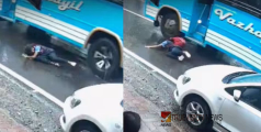 കണ്ണില്ലാത്ത ക്രൂരത; സ്വകാര്യ ബസിൽ നിന്ന് വിദ്യാർത്ഥിനി പുറത്തേക്ക് വീണു, തിരിഞ്ഞ് നോക്കാതെ ബസ് ജീവനക്കാർ