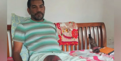 അഭിഭാഷകൻ സ്കൂട്ടർ തെന്നി  മറിഞ്ഞുവീണു: നടത്തിപ്പുകാർക്കെതിരെ കേസെടുത്തു
