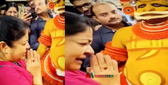 മടപ്പുര സംഗീതസാന്ദ്രം, പറശ്ശിനിക്കടവ് മുത്തപ്പന് മുന്നിൽ എല്ലാം മറന്നുപാടി കെ.എസ്. ചിത്ര, വീഡിയോ വൈറൽ
