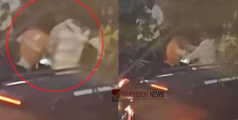 റെഡ് സിഗ്നലിൽ  ബൈക്ക് നിർത്തി, പിന്നിൽ നിന്ന് ഹോണടി, ബൈക്ക് മാറ്റിക്കൊടുക്കാത്തതിന്  സ്വിഗ്ഗി ജീവനക്കാരന് നടുറോഡിൽ ക്രൂരമർദ്ദനം