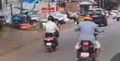 കണ്ണൂരിൽ ആംബുലൻസിന് വഴി മുടക്കിയ ബൈക്ക് യാത്രികന് 5000 രൂപ പിഴ ചുമത്തി പൊലീസ്*