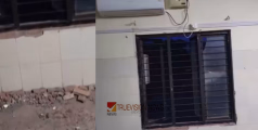 മഞ്ചേരി മെഡിക്കൽ കോളേജ് കെട്ടിടത്തിൻ്റെ ജനൽ തകർന്നുവീണ് അപകടം; രണ്ട് നഴ്സിങ് വിദ്യാർഥികൾക്ക് പരിക്ക്
