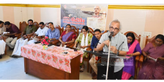 തലശേരിയുടെ നാട്ടുഭാഷാ സൗന്ദര്യം 'ഒപ്പര'മാക്കി വിദ്യാർത്ഥികൾ ;കുട്ടികളുടെ ഗവേഷണ ഗ്രന്ഥം ഏറെ സന്തോഷിപ്പിക്കുന്നതാണെന്ന് സാഹിത്യകാരൻ എം.മുകുന്ദൻ 