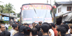 കോഴിക്കോട് പേരാമ്പ്രയിൽ സ്വകാര്യബസ്  സ്കൂട്ടിയിൽ ഇടിച്ച് അപകടം; യുവാവിന് ദാരുണാന്ത്യം