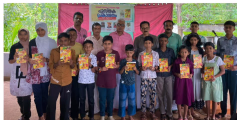 പതിനഞ്ച് കുട്ടിക്കഥകളുടെ സമാഹാരം 'പണ്ട് പണ്ട് ' പുസ്തകത്തിൻ്റെ പ്രകാശനം നടന്നു.