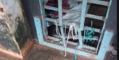 രണ്ട് ഇരുമ്പ് കമ്പികൾ മുറിച്ചുമാറ്റി, അറിയാതിരിക്കാൻ നൂലുകൾ കെട്ടി; ഗോവിന്ദച്ചാമി കിടന്ന സെല്ലിന്റെ ചിത്രം പുറത്ത്