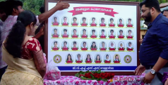  ഞങ്ങളുടെ പൊന്നോമനകളുടെ ഓർമകളിൽ; ചൂരൽമല- മുണ്ടക്കൈ ദുരന്തത്തിന് ഒരാണ്ട്; കുട്ടികളെ അനുസ്മരിച്ച്  വെള്ളാർമല സ്കൂൾ 