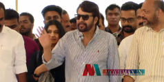 മെ​ഗാസ്റ്റാർ കൊച്ചിയിൽ; എട്ട് മാസങ്ങള്‍ക്കിപ്പുറം മമ്മൂക്ക കേരളത്തിൽ, വിമാനത്താവളത്തില്‍ ആരവം മുഴക്കി ആരാധകര്‍