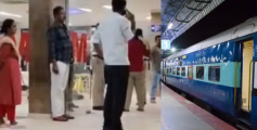 ലേഡീസ് കമ്പാർട്മെൻ്റിൽ കയറി യുവതിയെ ട്രെയിനിൽ നിന്ന് തള്ളിയിട്ടു; ആരോഗ്യനില അതീവഗുരുതരം