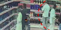 തിരുകി തിരുകി എങ്ങോട്ടാ... ; ബിവറേജസ് ഔട്ട്ലെറ്റിൽ നിന്ന് മദ്യം മോഷ്ടിച്ചതായി പരാതി; സിസിടിവിയിൽ കണ്ടത് അരയിൽ തിരുകിക്കൊണ്ടുപോകുന്നയാളെ