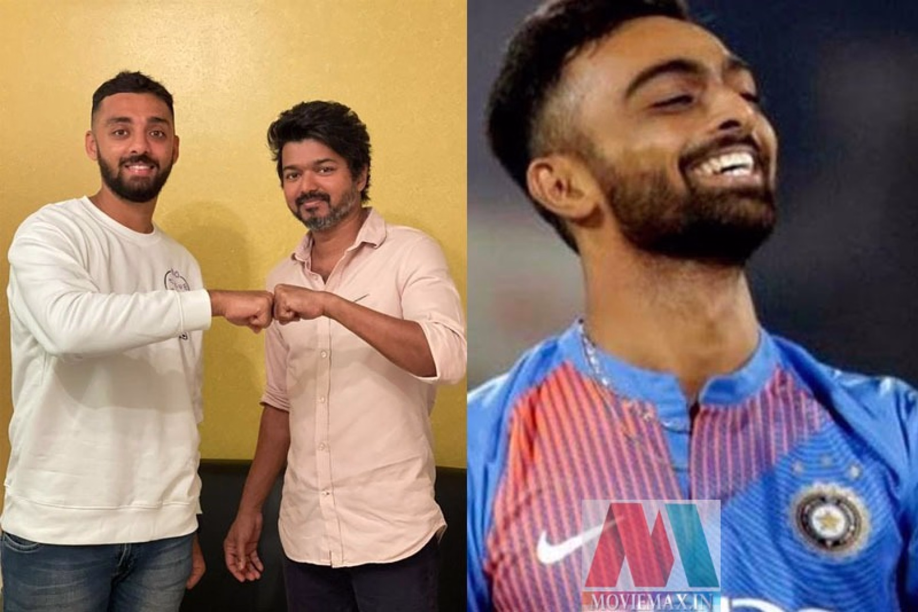 വിജയ്‌ യെ കാണാന്‍ എത്തി ഇന്ത്യന്‍ ക്രിക്കറ്റ്‌ താരം ചിത്രങ്ങള്‍  ഏറ്റെടുത്ത് ആരാധകര്‍ 
