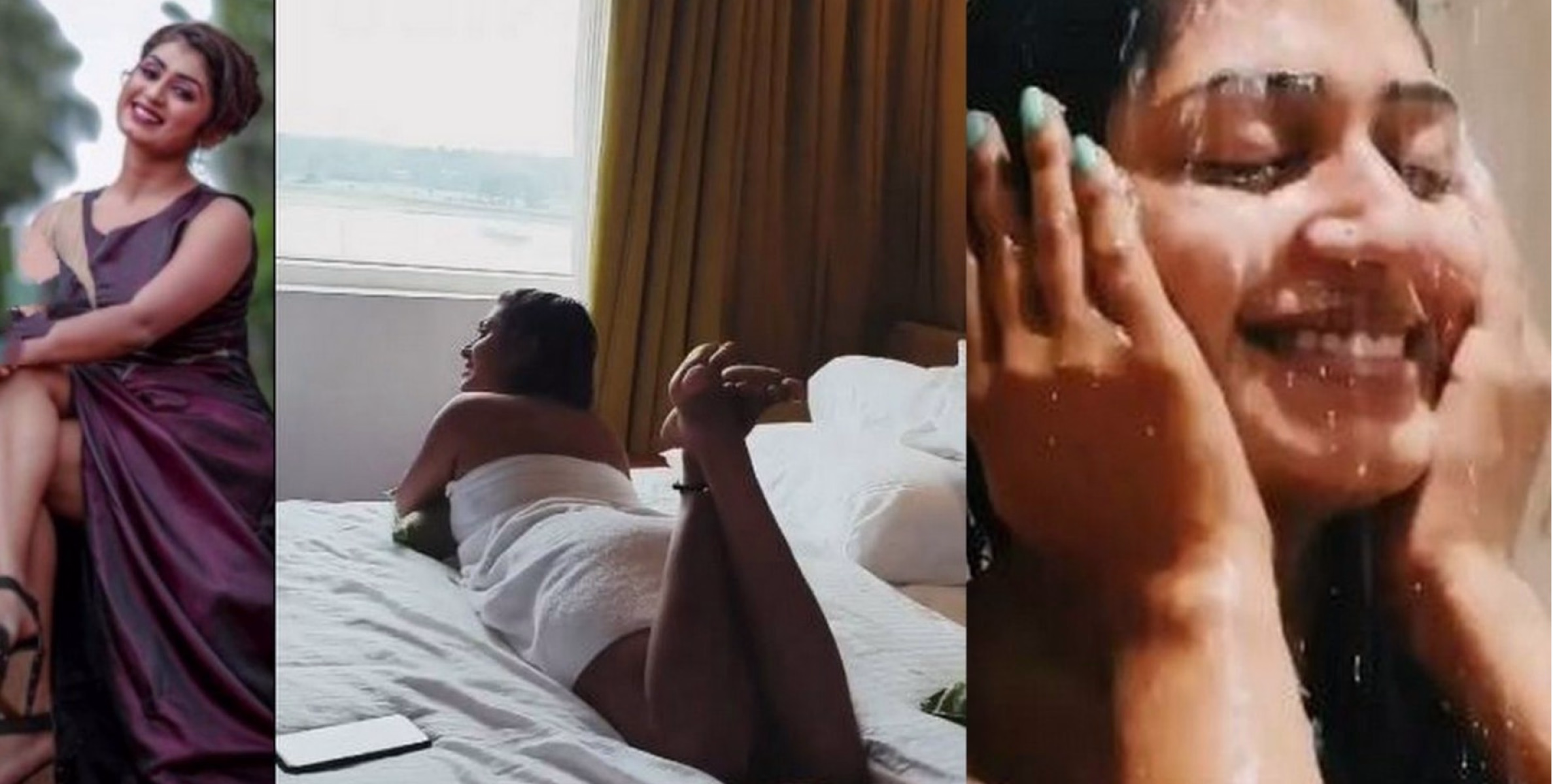 'കുളി' ഫോട്ടോഷൂട്ട്  വീണ്ടും വൈറലാകുന്നു 