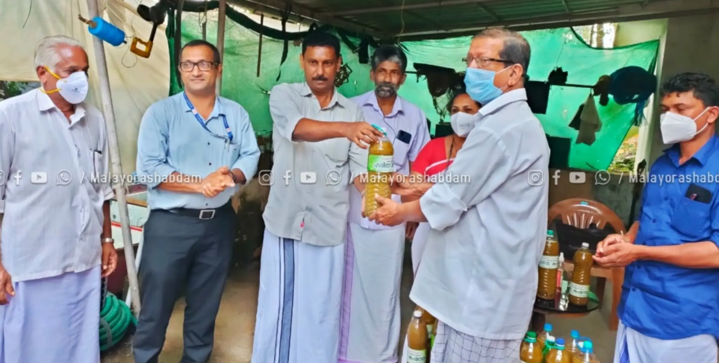 വിളകൾക്ക് ചികിത്സയായി ഹരിത കഷായം