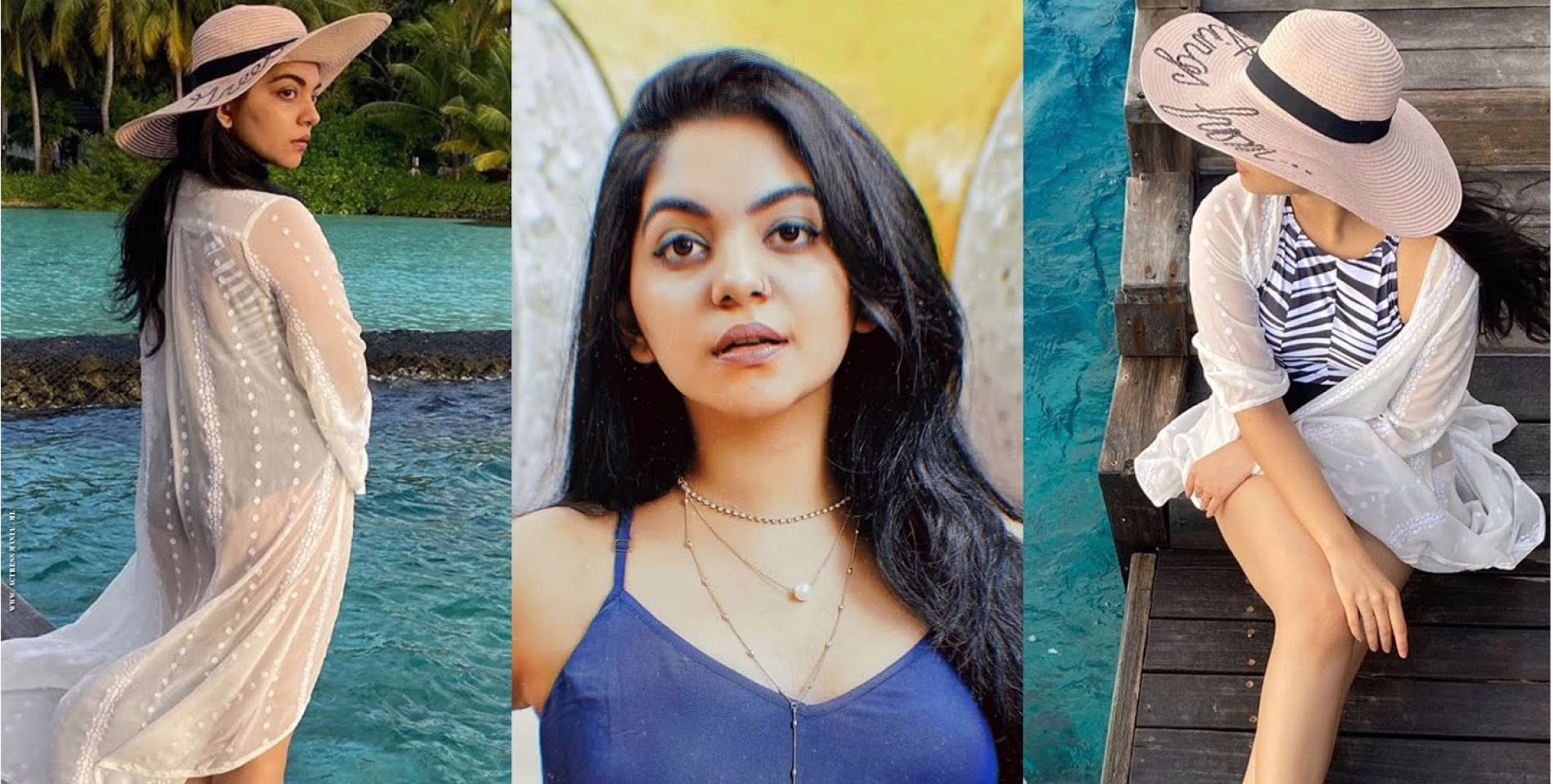 സ്വിം സ്യൂട്ട് ഫോട്ടോഷൂട്ടുമായി അഹാന കൃഷ്‍ണ