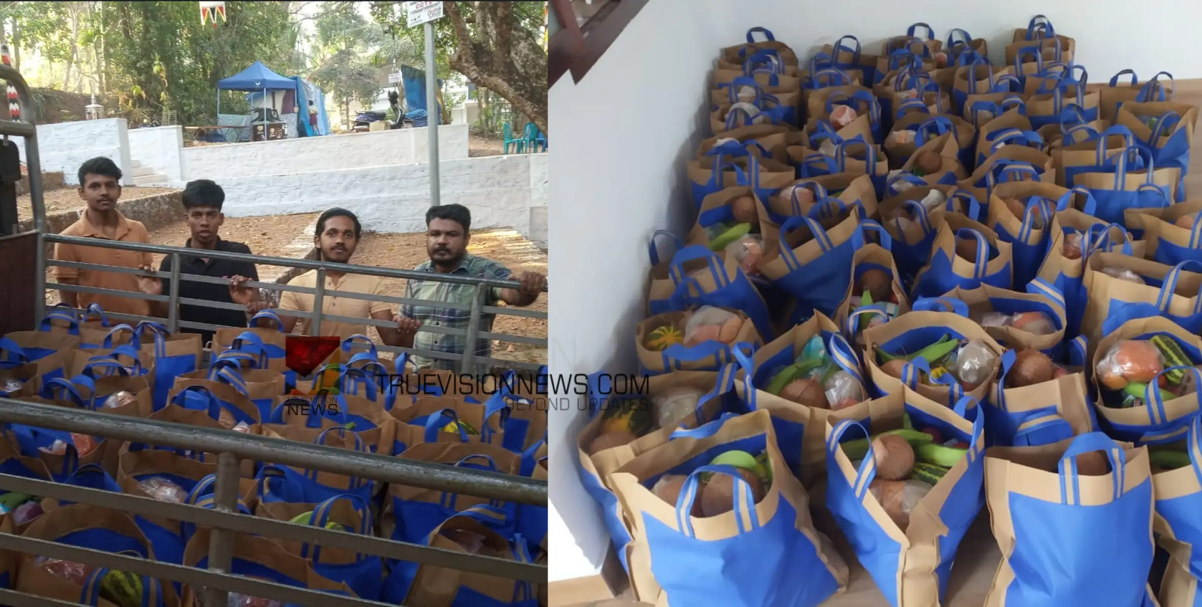 കളിയാട്ട നാളുകളിൽ കിടപ്പു രോഗികൾക്ക് ഭക്ഷണ കിറ്റ് നൽകി രാമത്ത് കാവ് 