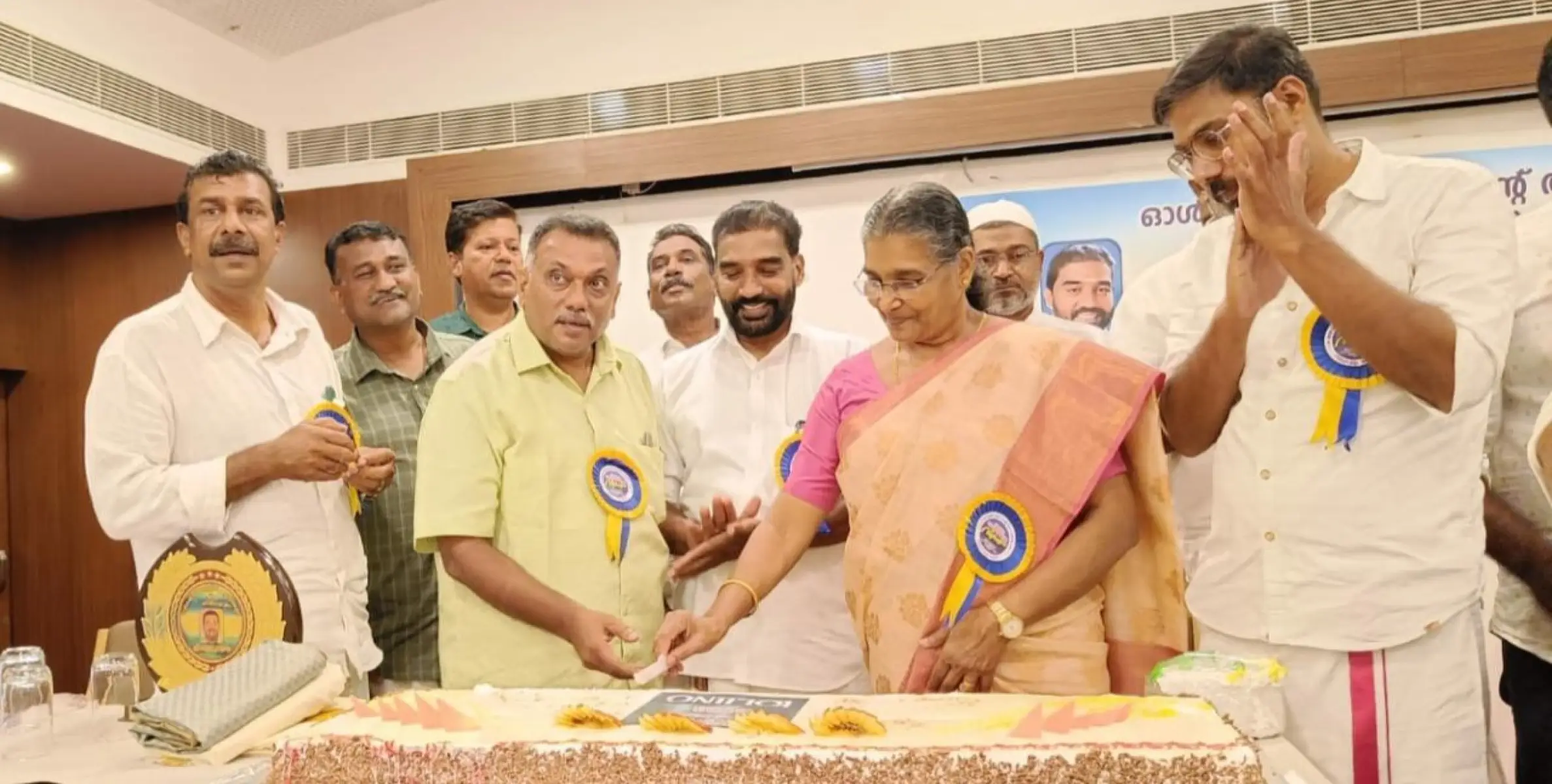 ഫിഷ്മര്‍ച്ചന്റ് അസോസിയേഷന്‍ സംസ്ഥാന  ഭാരവാഹികള്‍ക്ക് തലശേരിയിൽ ഉജ്വല  സ്വീകരണം