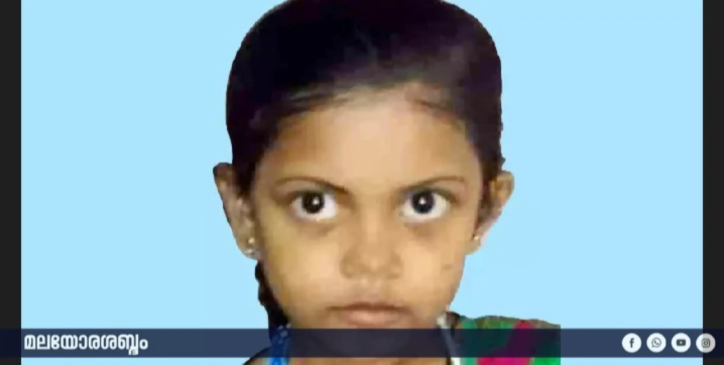 റോഡ് മുറിച്ച് കടക്കുന്നതിനിടെ അഞ്ചു വയസ്സുകാരി കാറിടിച്ച് മരിച്ചു.