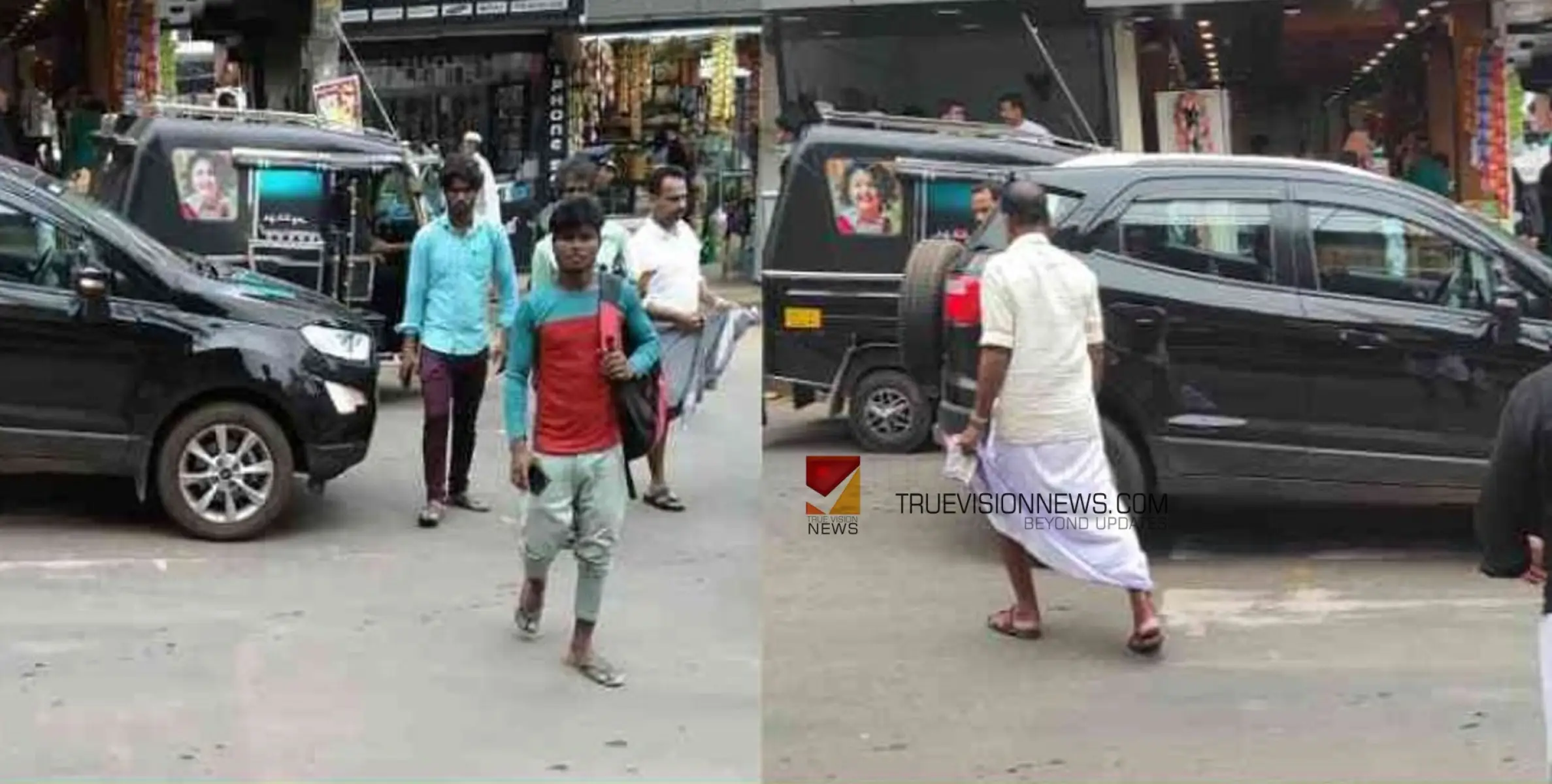 പെടാപ്പാട് ; കുറ്റ്യാടിയിൽ റോഡ് മുറിച്ച് കടക്കാൻ പാട്പെട്ട് കാൽ നടയാത്രക്കാർ