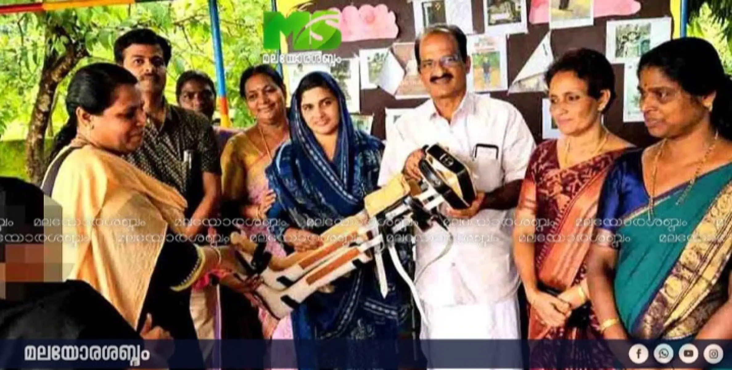 സഹായ ഉപകരണങ്ങള്‍ ഭിന്ന ശേഷിക്കാര്‍ക്ക് വിതരണം ചെയ്തു.
