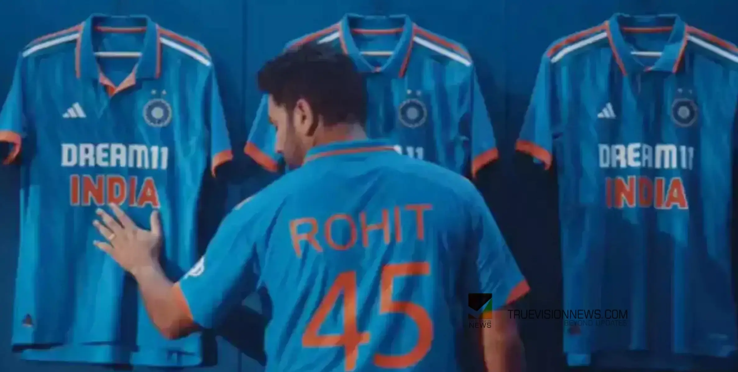 #WorldCupJersey | ഇന്ത്യയുടെ ലോകകപ്പ്  ജേഴ്സി പുറത്തിറക്കി അഡിഡാസ് 