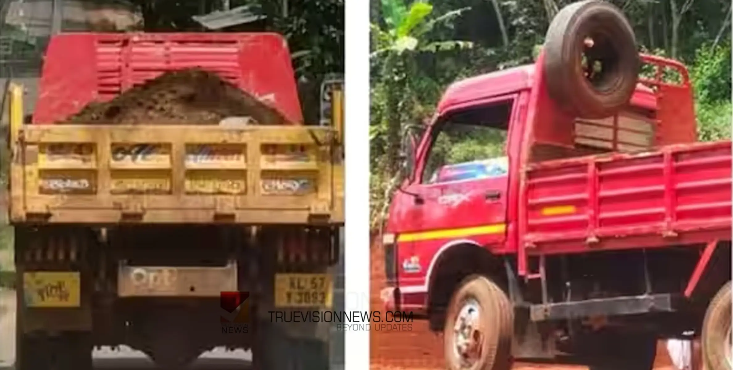 #soilsmuggling  | അനധികൃത ചെങ്കൽ ഖനനവും മണ്ണ് കടത്തും; റവന്യു അധികൃതർ ലോറികൾ പിടികൂടി