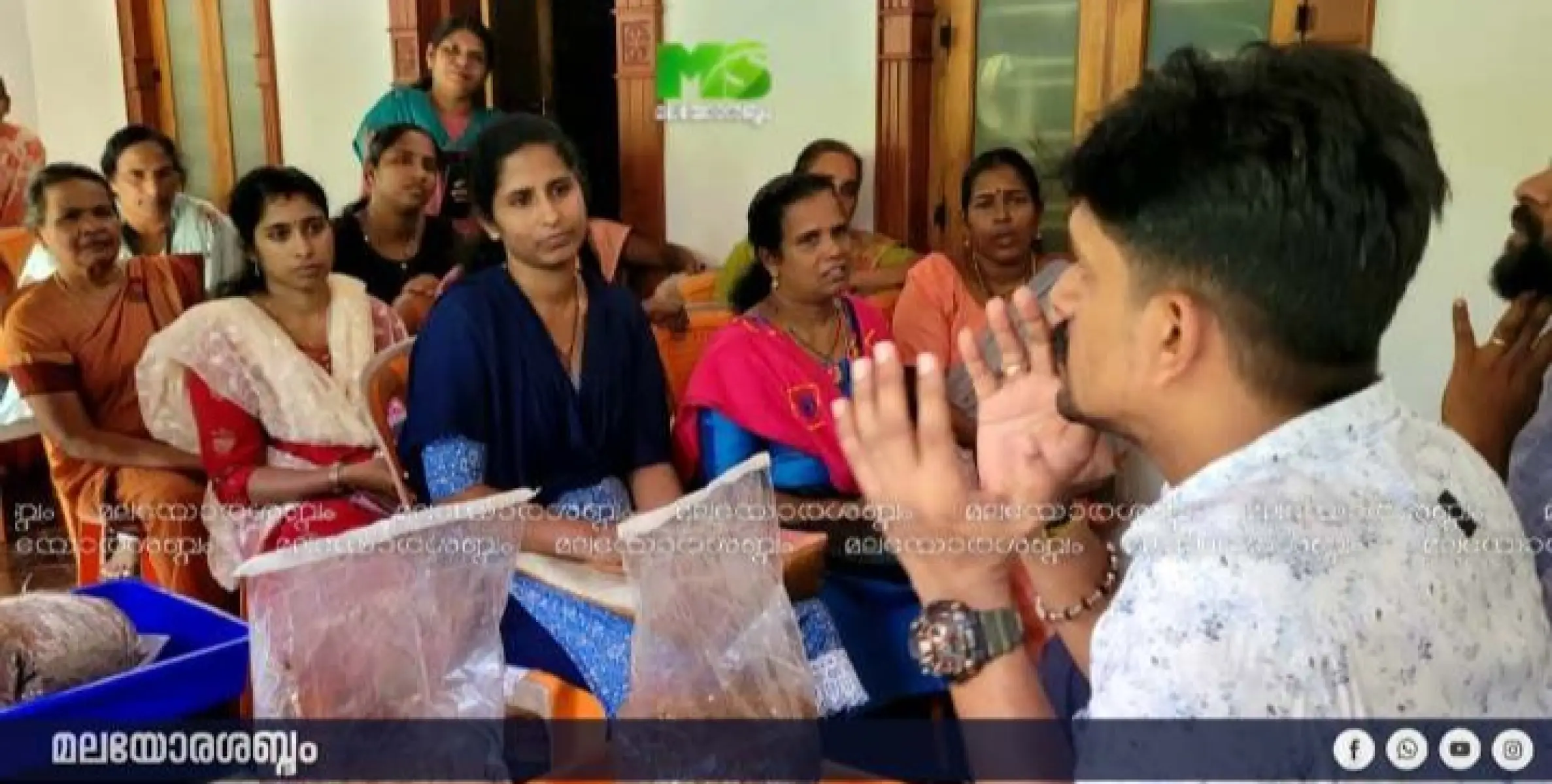 വനിതാ കർഷകർക്കായി  പരിശീലന ക്ലാസ്. 