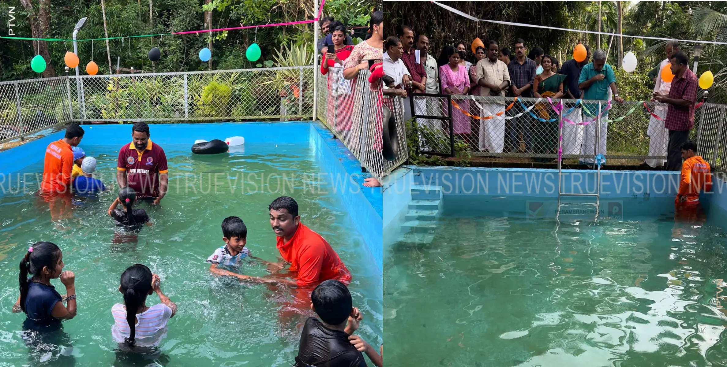 #swimming| ജലാശയ അപകടങ്ങള്‍ കുറയ്ക്കാന്‍ കുട്ടികള്‍ക്ക് നീന്തല്‍ പരിശീലനം നല്‍കി പേരാമ്പ്ര അഗ്‌നിരക്ഷാനിലയം 