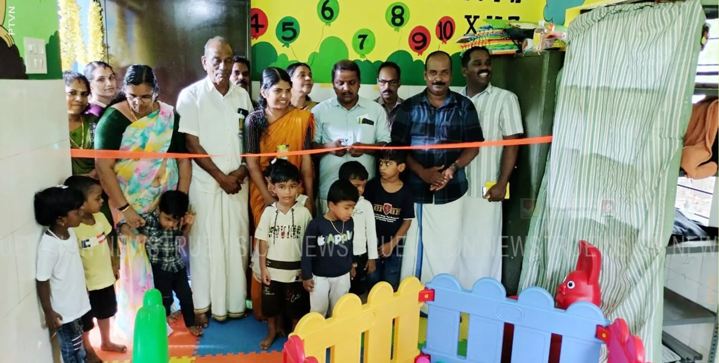 അംഗന്‍വാടി പ്രവേശനോത്സവവും ക്രാഡില്‍ അംഗന്‍വാടി ഉദ്ഘാടനവും 