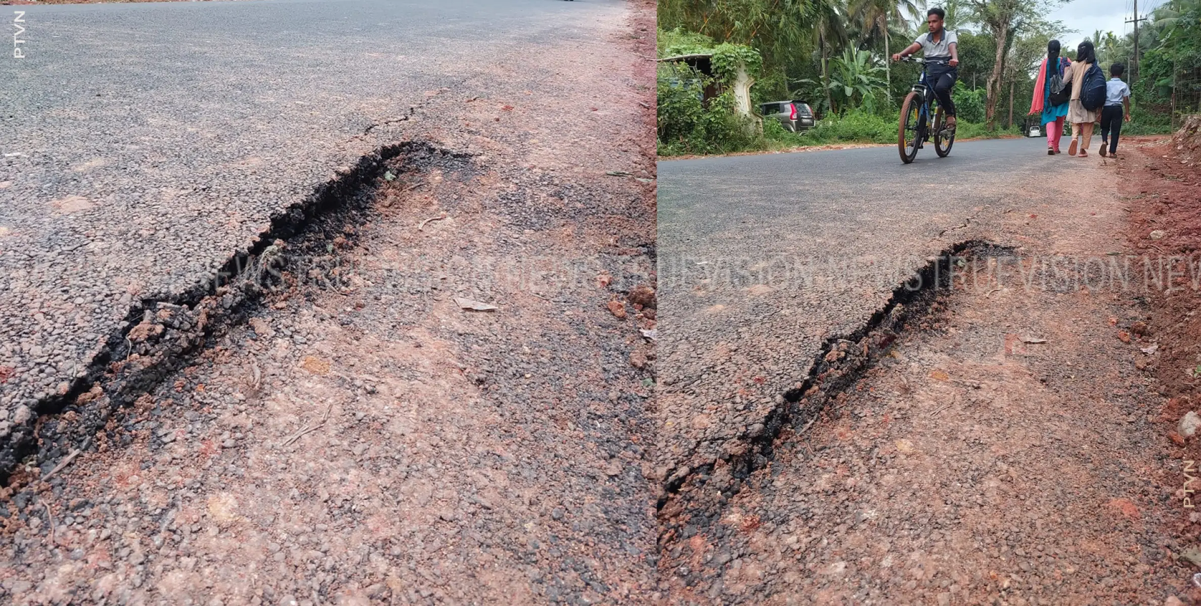 റോഡ് പണിയിലെ അപാകത; വിജിലന്‍സില്‍ പരാതി നല്‍കുമെന്ന് യൂത്ത് കോണ്‍ഗ്രസ് 