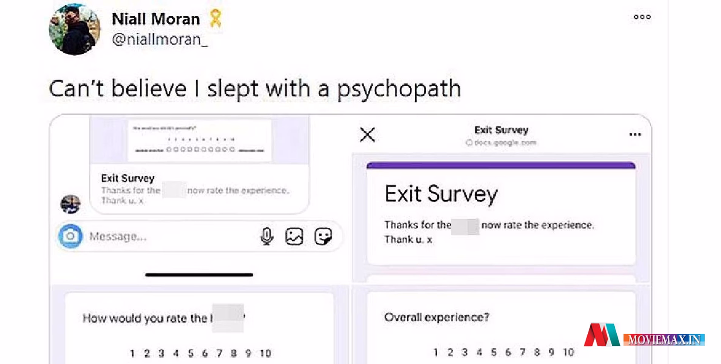 #viral | ശാരീരിക ബന്ധത്തിന് ശേഷം കാമുകന് 'സർവ്വേ' ഫോം നൽകി ഞെട്ടിച്ച് കാമുകി; പിന്നെ സംഭവിച്ചത്! 